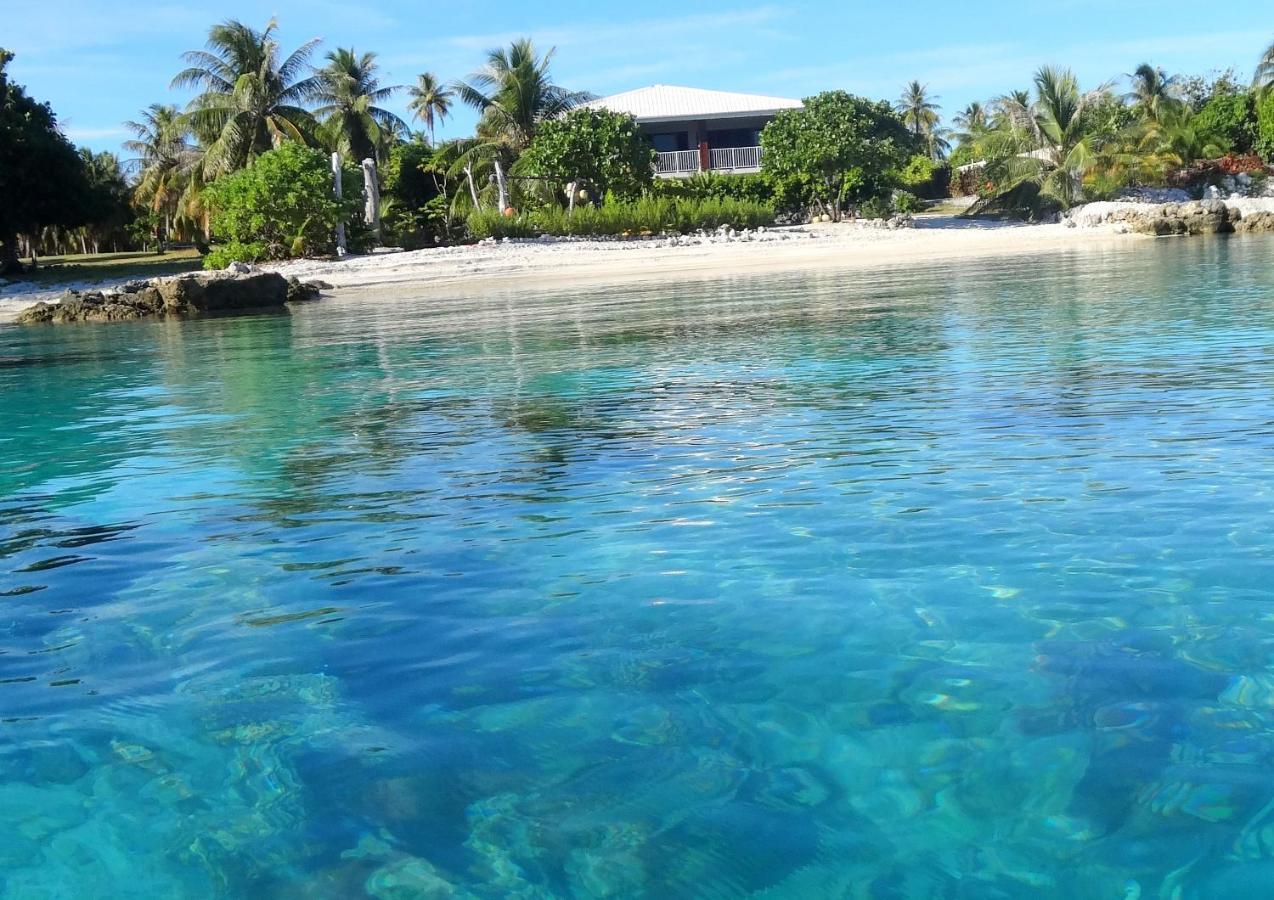 Pension Tiputa Lodge Rangiroa Экстерьер фото